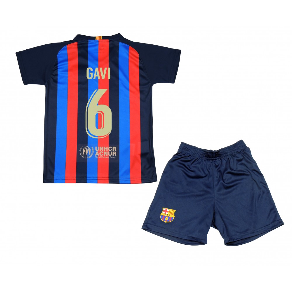 Camisetas Barça para niños. Equipación oficial F.C. Barcelona 2023
