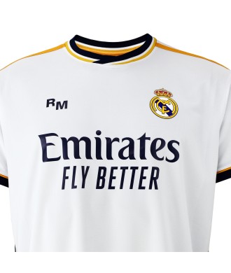 Camiseta Real Madrid Niño Primera Equipación Blanca 21/22