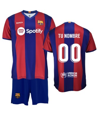 Conjunto de camiseta y pantalón corto Barça – Colección oficial FC Barcelona  – Niño: : Moda