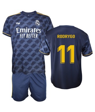 Camiseta Personalizable Segunda Equipación Adulto del Real Madrid Producto Oficial Licenciado Temporada 2023/24