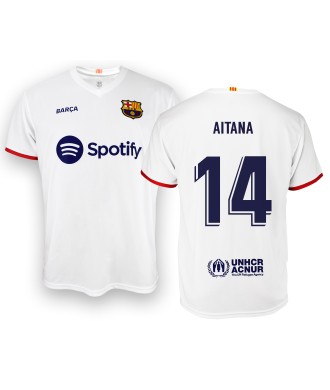 Camiseta Personalizable Segunda Equipación Adulto del FC Barcelona Producto Oficial Licenciado Temporada 2023/24