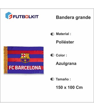 Bandera del FC. Barcelona Senyera Grande