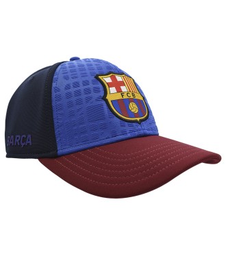 Fútbol FC Barcelona Gorra Escudo Bordado Color Azul-grana