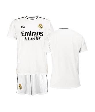 Conjunto  Mbappé Primera Equipación Para Niño del Real Madrid  Producto Oficial Licenciado Temporada 2024/25