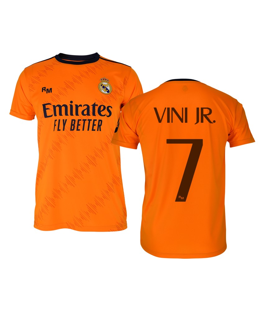 Camiseta Adulto Vini JR 2ª Equipación Real Madrid Producto  Licenciado 24/25