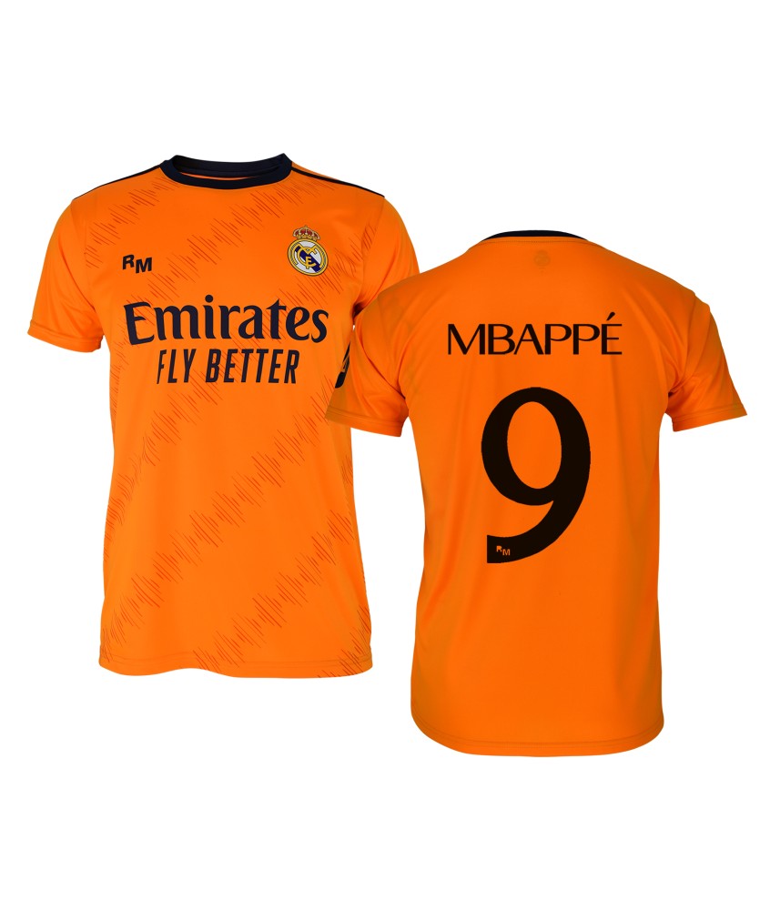 Camiseta Adulto Mbappé 2ª Equipación del Real Madrid. Producto  Licenciado 24/25