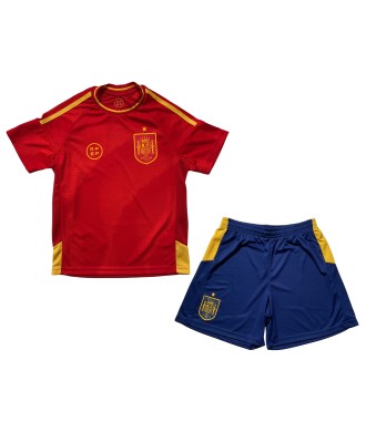 Conjunto de Fútbol Infantil  España Morata. Réplica Oficial Eurocopa 2024