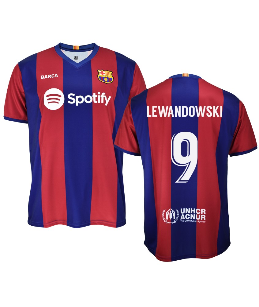 Camiseta Adulto Lewandowski 1º Equipación FC Barcelona 23/24