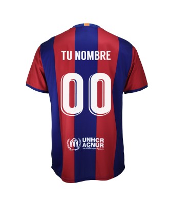 Camiseta Adulto Personalizable 1º Equipación Adulto FC Barcelona 23/24