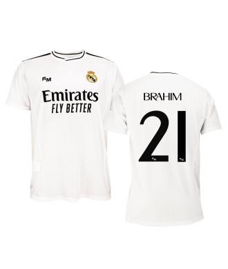 Camiseta Adulto 1ª Equipación Real Madrid Personalizable 24/25