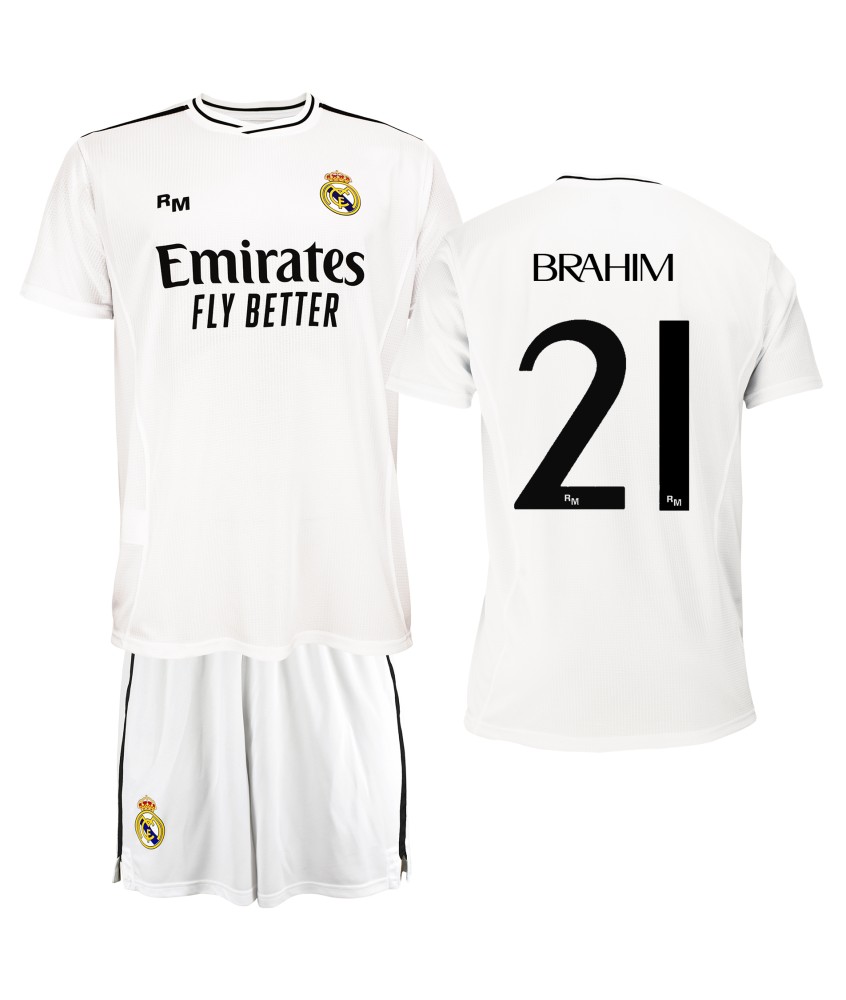 Conjunto Niño Brahim 1ºEquipación Real Madrid Temporada 24/25