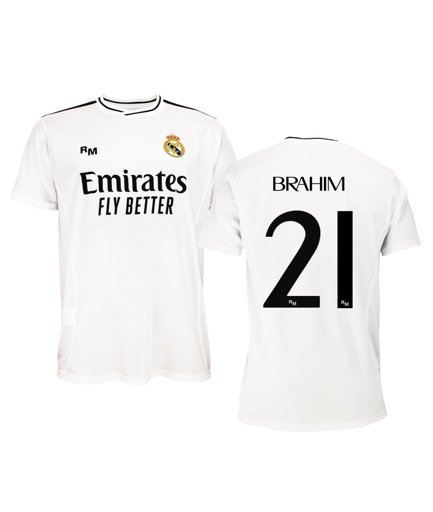 Camiseta Adulto Brahim 1ª Equipación Real Madrid 24/25