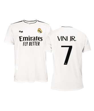 Camiseta  Infantil 1ª Equipación Real Madrid Personalizable 24/25