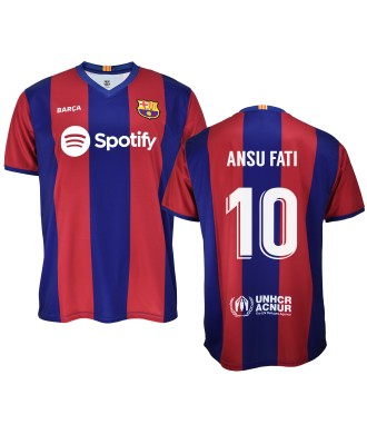 Camiseta Adulto Personalizable 1º Equipación Adulto FC Barcelona 23/24