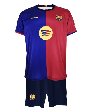 Conjunto Lamine Yamal Primera Equipación FC Barcelona 24/25-Réplica Oficial.