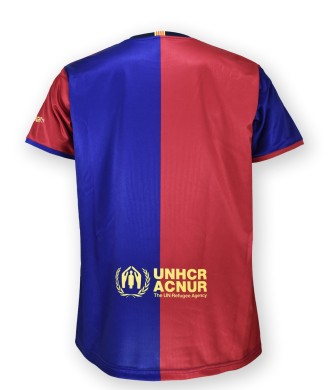 Camiseta Adulto Sin Dorsal 1º Equipación FC Barcelona 24/25. Réplica Oficial.