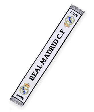 Pack Camiseta Adulto y Bufanda Real Madrid 1ª Equipación 24/25