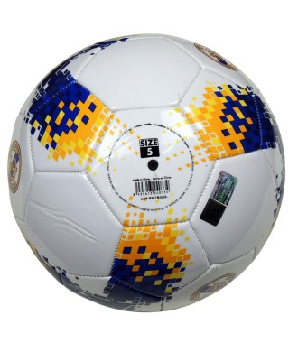 Balón Oficial de Fútbol Real Madrid con Escudo Essentials