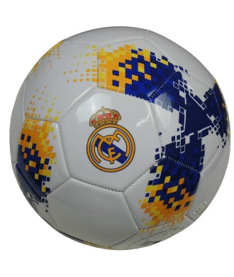 Balón Oficial de Fútbol Real Madrid con Escudo Essentials