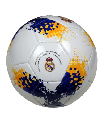 Balón Oficial de Fútbol Real Madrid con Escudo Essentials