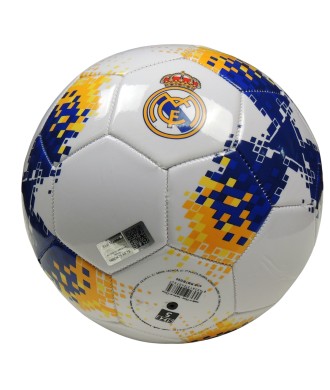 Balón Oficial de Fútbol Real Madrid con Escudo Essentials