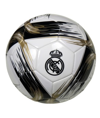 Balón Oficial de Fútbol Real Madrid con Escudo Black