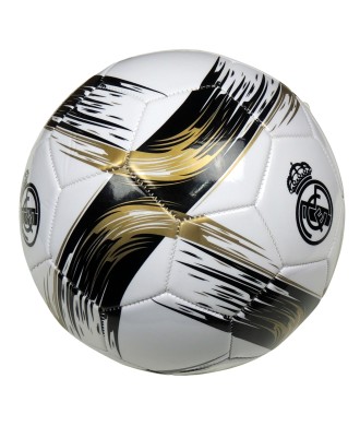 Balón Oficial de Fútbol Real Madrid con Escudo Black