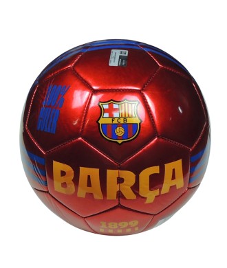 Balón Oficial FC Barcelona Rojo Escudo