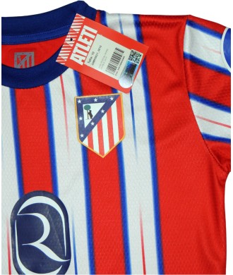 Personalizable Atlético de Madrid Conjunto Primera Equipación 24/25 - Niño