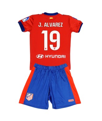 Julián Alvarez Atlético de Madrid Conjunto Primera Equipación 24/25 - Niño