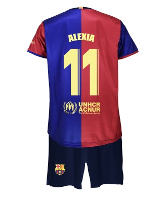 Conjunto Alexia Primera Equipación FC Barcelona 24/25 Réplica Oficial.